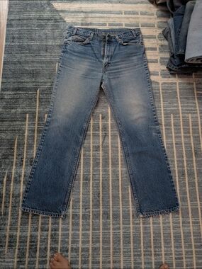 Vintage Levis Men's Blue Denim Jeans